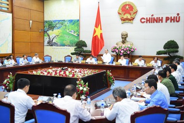 Thủ tướng Nguyễn Xuân Phúc chủ trì cuộc họp Ủy ban Quốc gia về biến đổi khí hậu
