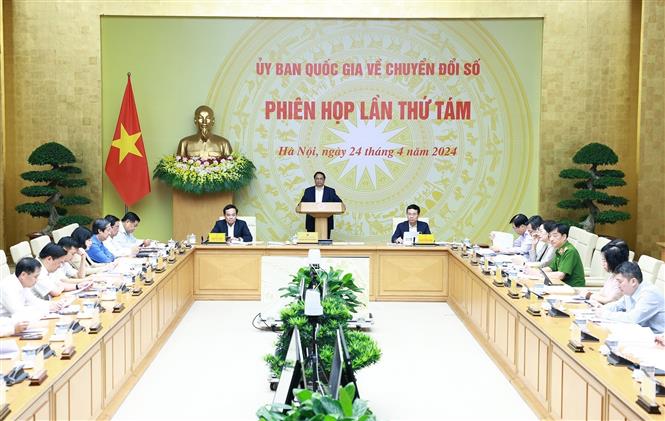 Thủ tướng Phạm Minh Chính chủ trì phiên họp Ủy ban quốc gia về chuyển đổi số