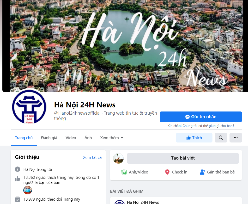 Hà Nội sẽ xử lý nghiêm các trang nhóm giả mạo thông tin của chính quyền Thành phố