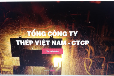 Tổng công ty Thép Việt Nam – CTCP: Ra mắt Cổng thông tin điện tử