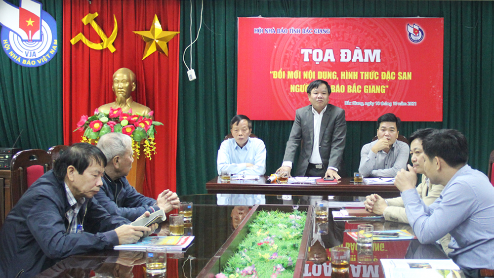 Đổi mới nội dung, hình thức Đặc san Người làm báo Bắc Giang