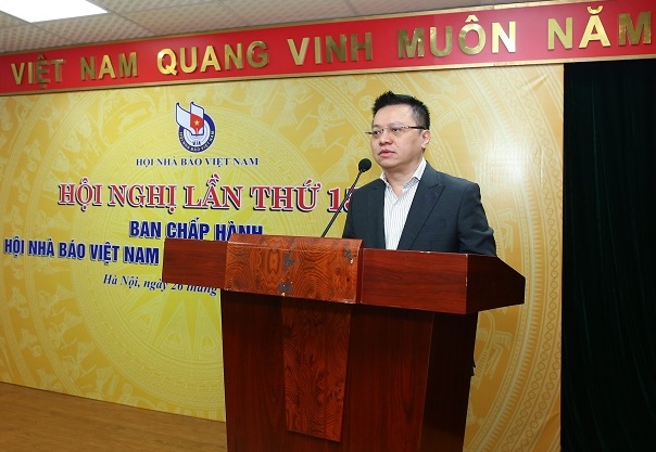 Nhà báo Lê Quốc Minh được bầu làm Chủ tịch Hội Nhà báo Việt Nam