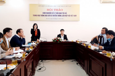 Kinh nghiệm xử lý vấn nạn tin giả trong hoạt động báo chí và truyền thông