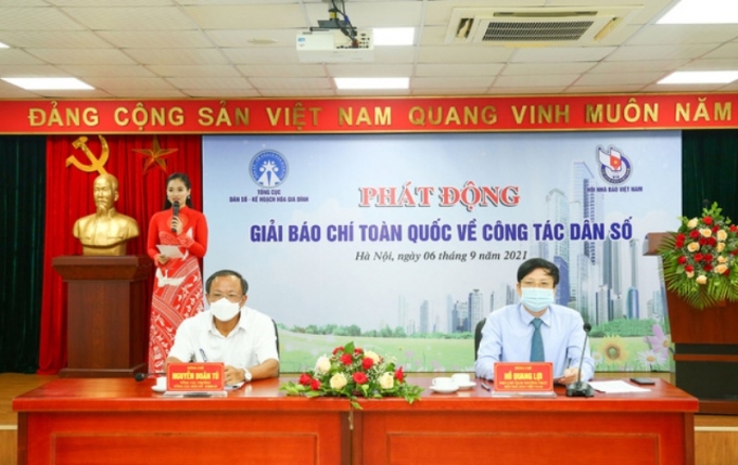 Thể lệ Giải báo chí toàn quốc về công tác dân số