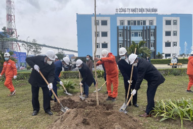 Công ty Nhiệt điện Thái Bình phát động "Tết trồng cây" năm 2022