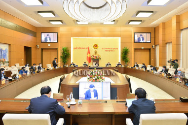 Ủy ban Thường vụ Quốc hội sẽ chất vấn 2 nhóm vấn đề tại phiên họp thứ chín