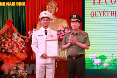 Đại tá Trần Minh Tiến làm Giám đốc Công an tỉnh Nam Định