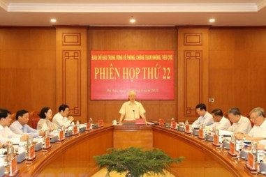 Tổng Bí thư: Đẩy nhanh tiến độ điều tra, xét xử các vụ án tham nhũng