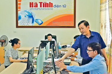 Tòa soạn hội tụ - hành trang vững chắc trong kỷ nguyên 4.0 của Báo Hà Tĩnh
