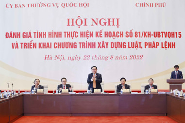 Chủ tịch Quốc hội Vương Đình Huệ: Tuyệt đối không để xảy ra tình trạng tham nhũng chính sách