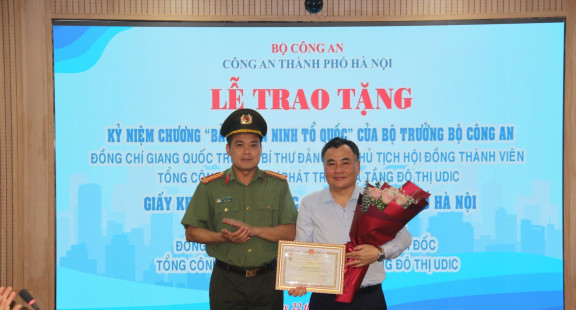 Tổng công ty UDIC - doanh nghiệp đạt tiêu chuẩn “An toàn an ninh trật tự”