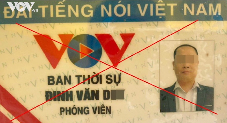Phát hiện đối tượng giả danh phóng viên VOV