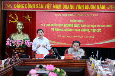 Phòng, chống tham nhũng, tiêu cực: Tích cực, mạnh mẽ, quyết liệt, hiệu quả hơn