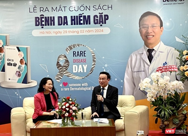 Cuốn sách “Bệnh da hiếm gặp”: Bức tranh tổng thể về bệnh da hiếm gặp, một tài liệu y khoa có giá trị đặc biệt