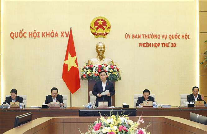 Khai mạc Phiên họp thứ 30 Ủy ban Thường vụ Quốc hội