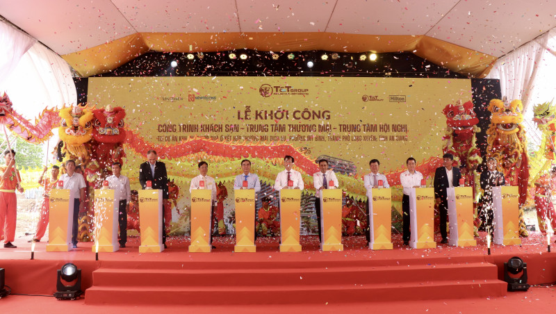 T&T Group khởi công xây dựng khách sạn 5 sao tiêu chuẩn quốc tế đầu tiên tại Đồng bằng sông Cửu Long