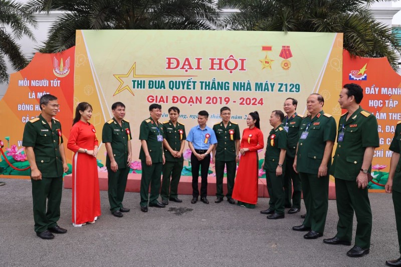 Đại hội điểm và tinh thần thi đua quyết thắng ở nhà máy Z129
