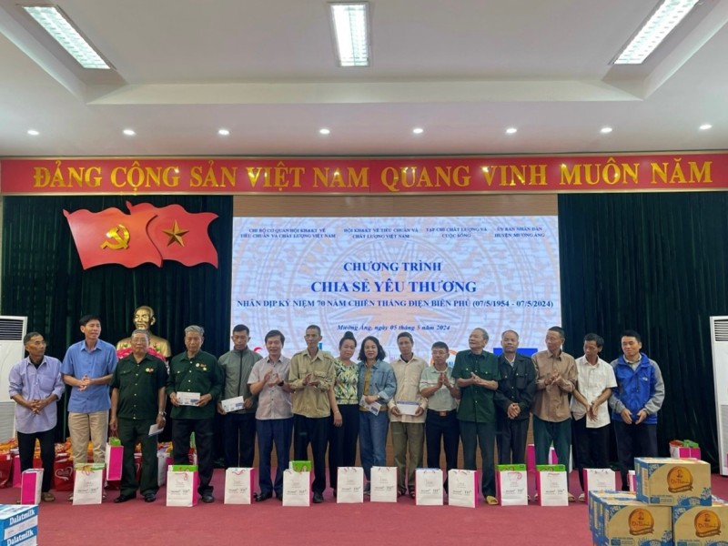Chia sẻ yêu thương, tri ân các cựu chiến binh