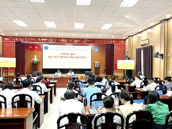 Thanh tra chuyên ngành đột xuất về đóng BHXH, BHYT, BHTN trên địa bàn tỉnh Quảng Nam