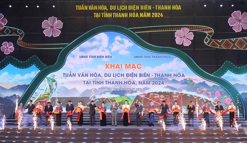 Khai mạc Tuần Văn hóa, Du lịch Điện Biên - Thanh Hóa