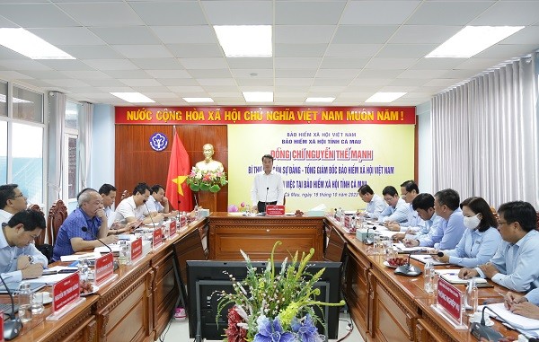 BHXH tỉnh Cà Mau cần đẩy nhanh độ bao phủ BHYT, quản lý tốt chi phí khám chữa bệnh