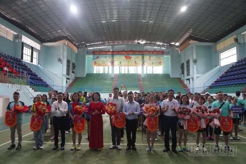 Hội thao Cụm thi đua Hội Nhà báo các tỉnh Tây Nguyên