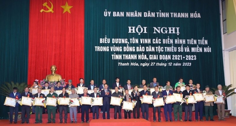 Tôn vinh gương điển hình tiên tiến đồng bào dân tộc thiểu số và miền núi tỉnh Thanh Hóa